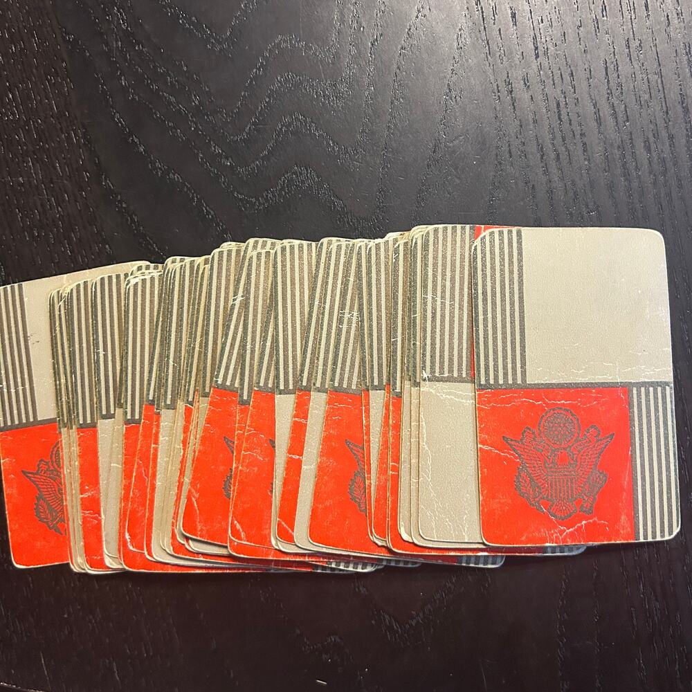 E Pluribus Unum Vintage Playing Cards *Missing a few*